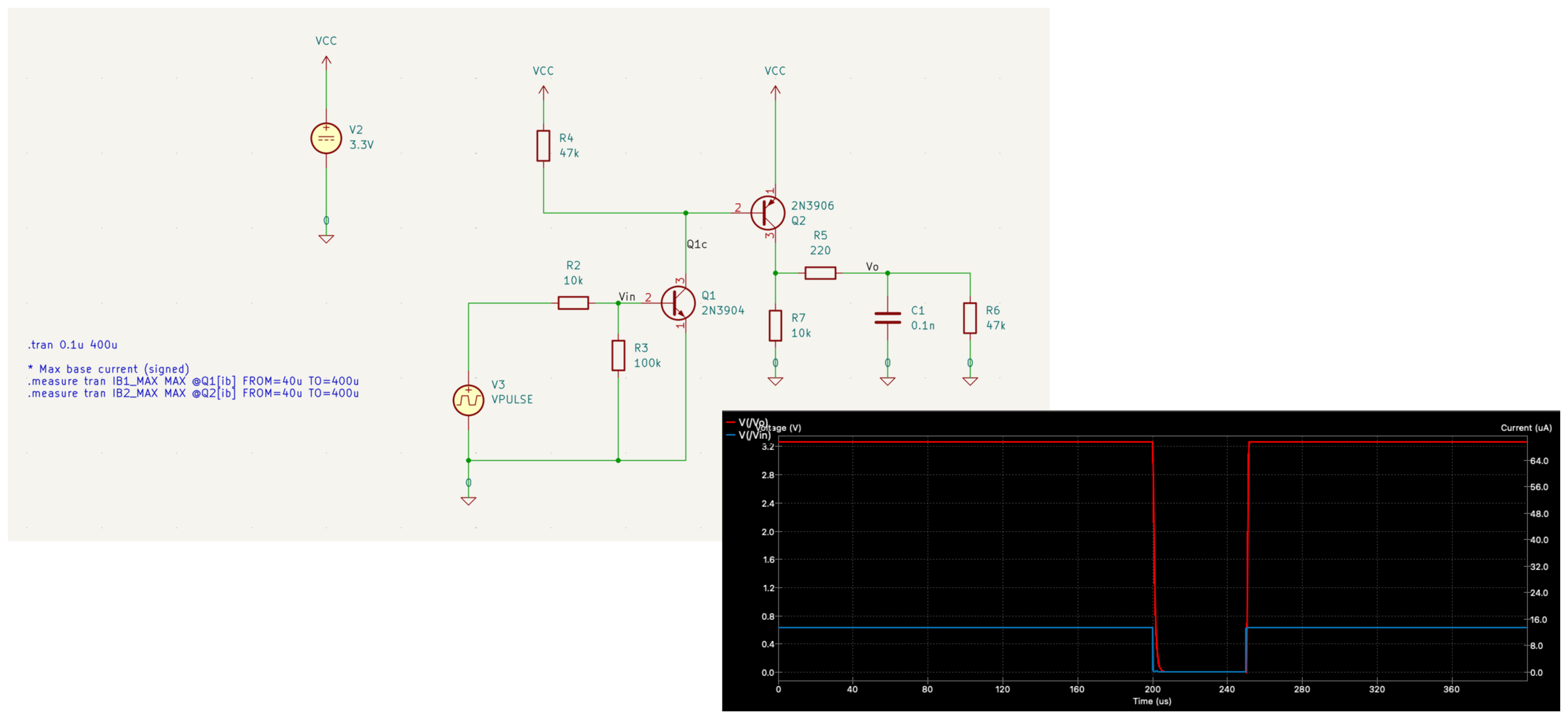 Simplistic BJT glitching circuit.